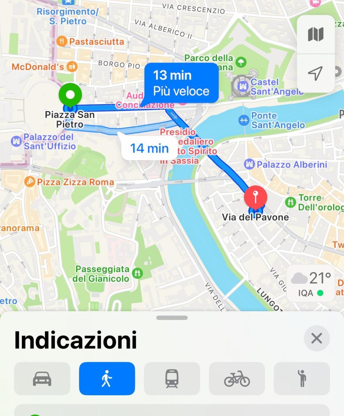 Near The Vatican 10 Minutes * Rom